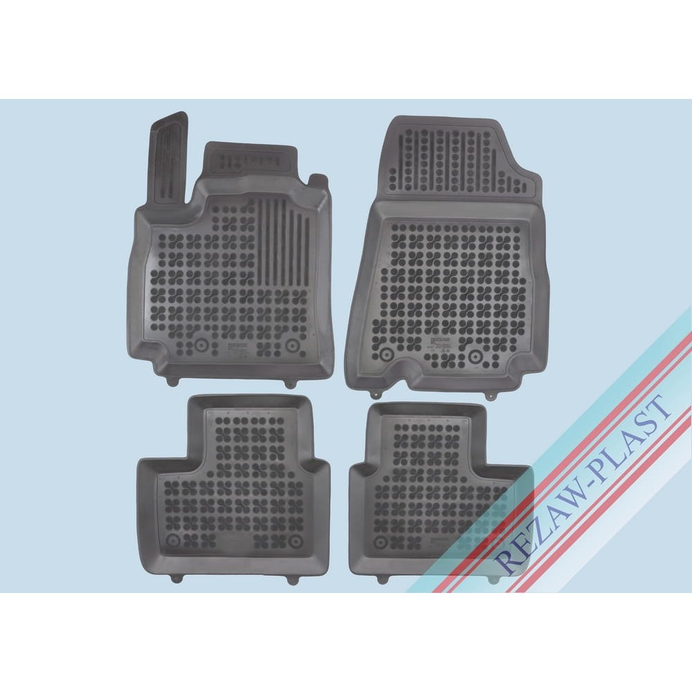 Car rubber floor mats black RENAULT ARKANA (2021-...) 201934