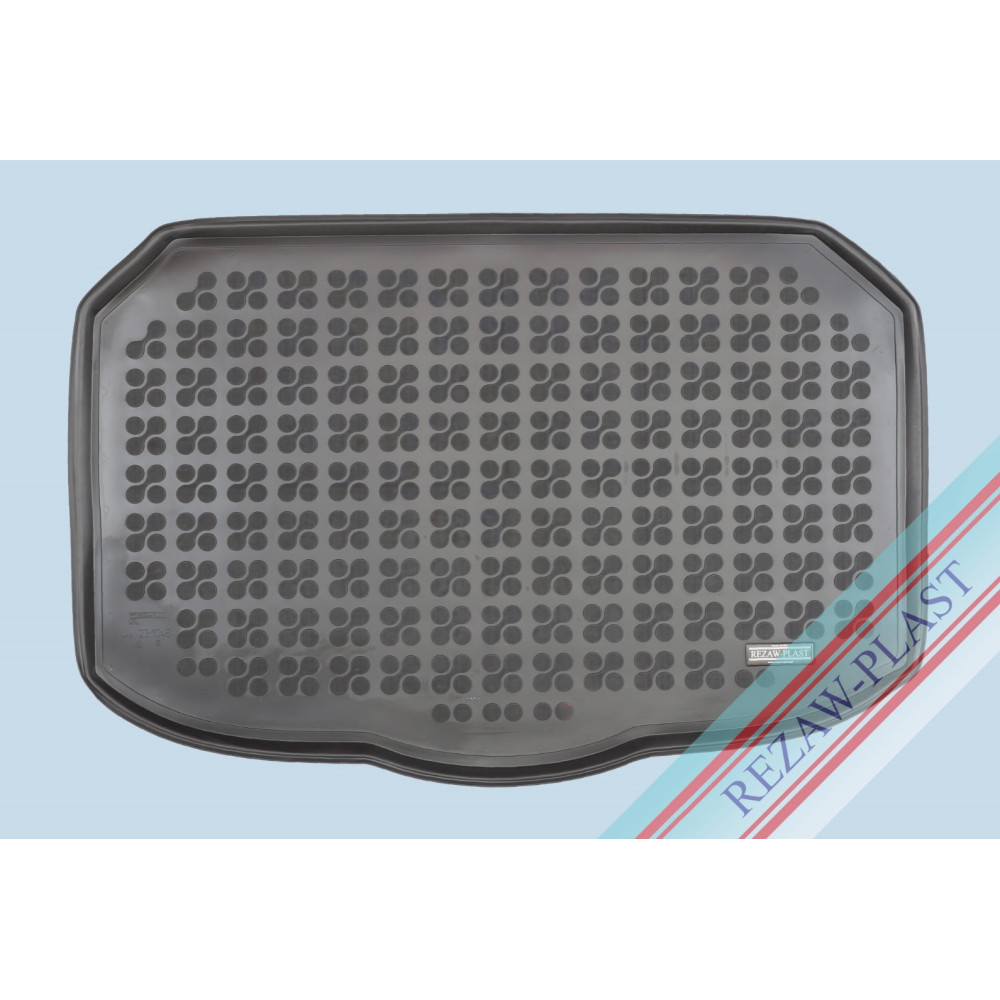 Car rubber trunk mat NISSAN QASHQAI III with one floor (2021-...) 231046