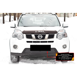 WINTER COVER FOR FRONT BUMPER GRILL NISSAN X-TRAIL (2011-2015) ZNXT-052302