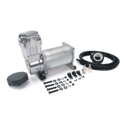 COMPRESOR DE AIRE PARA COCHE 12V VIAIR 325C KIT COMPRESOR PLATA 32530