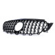 Front grill MB E-class W213 Chrome/Black (2016-...) 34212