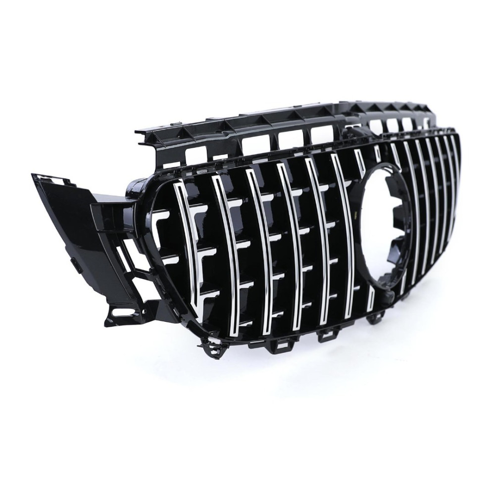 Front grill MB E-class W213 Chrome/Black (2016-...) 34212