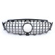 Front grill MB E-class W213 Chrome/Black (2016-...) 34212