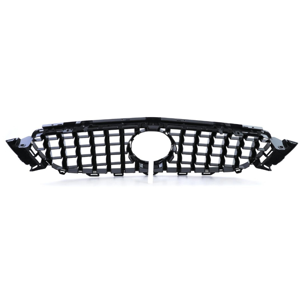 Front grill MB E-class W213 Chrome/Black (2016-...) 34212