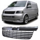 Front grill VW T5 Transporter BLACK GLOSS (2003-2009) 16009