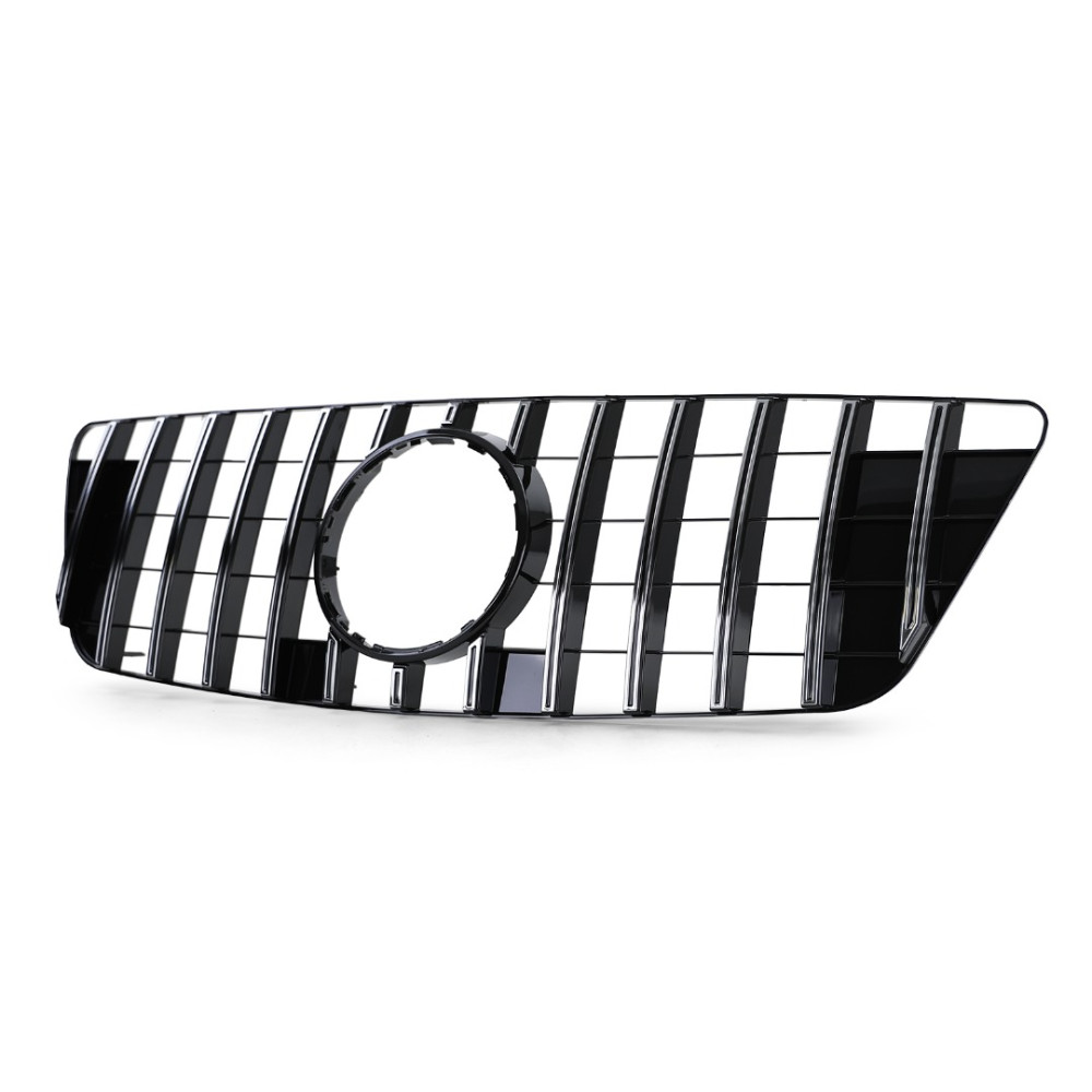 Front grill MB ML-class W164 Facelift Chrome/Black (2008-2011) 38293