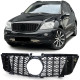 Front grill black gloss MB ML W164 (2005-2008) 40041