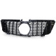 Front grill black gloss MB ML W164 (2005-2008) 40041