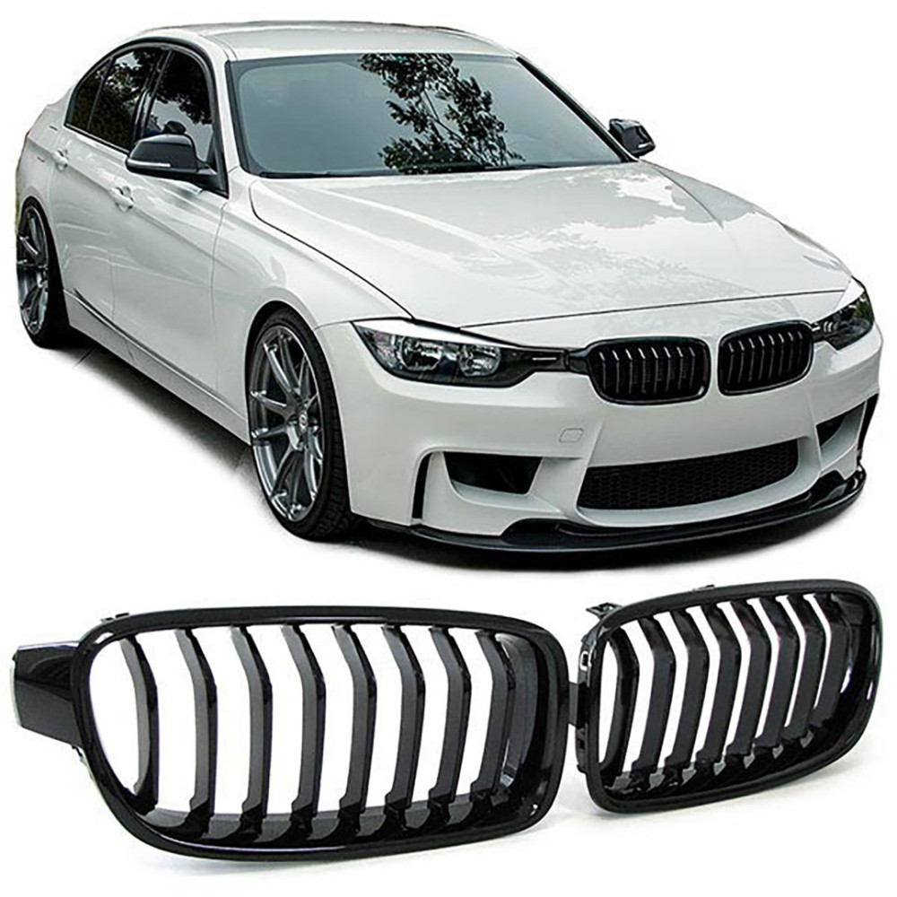 Front grills BMW 3 F30/F31 PERFORMANCE (2012-2018) 40365