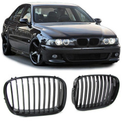 Front grills black gloss BMW 5 E39 (1996-2003) 40371
