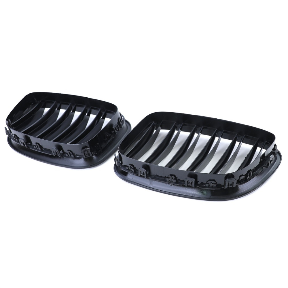 Front grills black gloss BMW 5 GT F07 Double Stripe (2009-2017) 40402