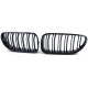 Front grills black gloss BMW 6 Serie F06/F12/F13 Double Stripe (2012-...) 40403