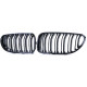 Front grills black gloss BMW 6 Serie F06/F12/F13 Double Stripe (2012-...) 40403