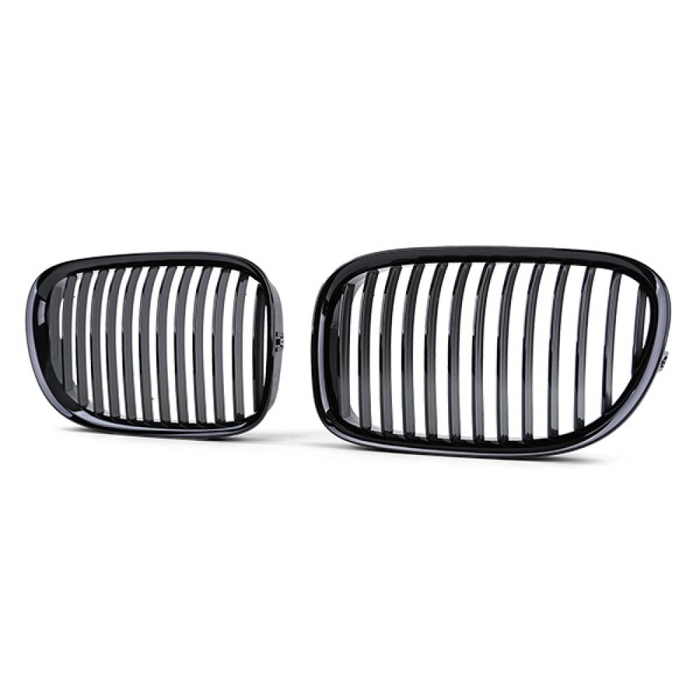 Front grills black gloss BMW 7 F01 (2007-2014) 40440
