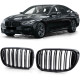 Front grills BMW 7 G11/G12 Double Stripe Black Gloss (2015-2019) 40810