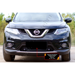 PROTECTIVE NET FOR FRONT BUMPER GRILL NISSAN X-TRAIL (2014-2017) SRN-136802