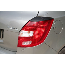 FRONT LAMP EYE BROWS  SKODA FABIA II HB (2010-2014) RESKF020800 