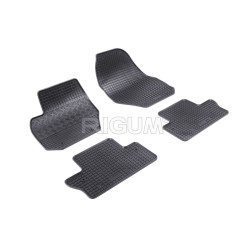 ALFOMBRILLAS DE GOMA NEGRAS PARA COCHE VOLVO S60/V60 (2011-2018) RIGUM
