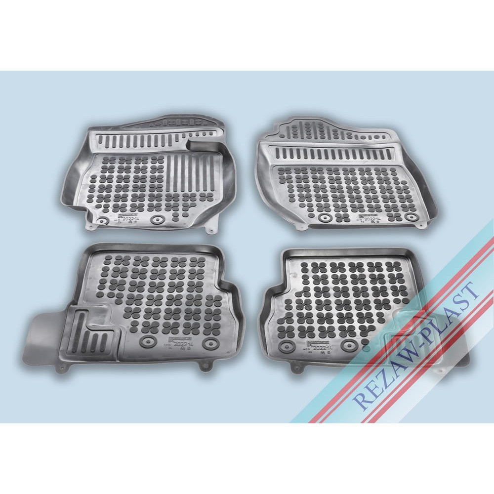 Car rubber floor mats black SUZUKI JIMNY (2018-....) 202214