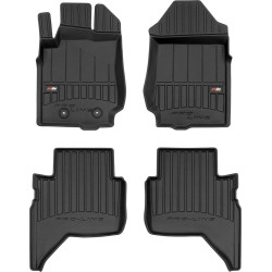 Car rubber floor mats black FORD RANGER (2016-...) 3D FROGUM