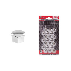 Bolt/nut cap chrome 17mm AMIO G21300 (20 pcs.)