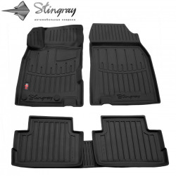 Car rubber floor mats black RENAULT KADJAR (2015-...) 3D STINGRAY