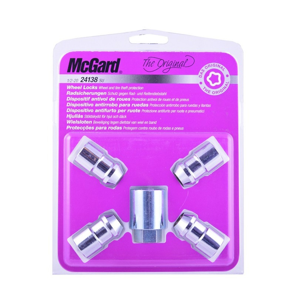 Locking wheel nuts 1/2x20 37mm (MCGARD) 24138SU