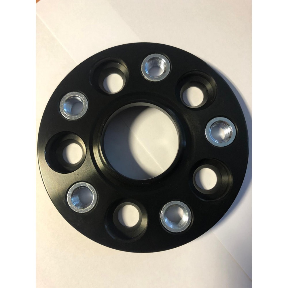Wheel spacer black 18mm 4x100->4x108 60.1/57.1 M14x1.5 
