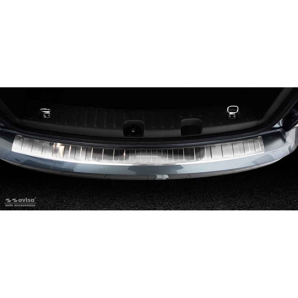 Chrome rear bumper pad VOLKSWAGEN CADDY (2004-2020) 2/35433