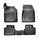 Car rubber floor mats black 3D ALFA ROMEO GIULIETTA (2010-...) RIZLINE