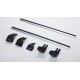 Car roof rack TURTLE AIR-3 PREMIUM BMW 1 F20/F21 fix points (2011-2019) 