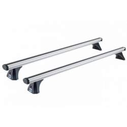 Barras de techo Cruz *Cargo Xpro Aluminio* Ford Transit/Tourneo Courier Puntos Fijos (2014-2022)