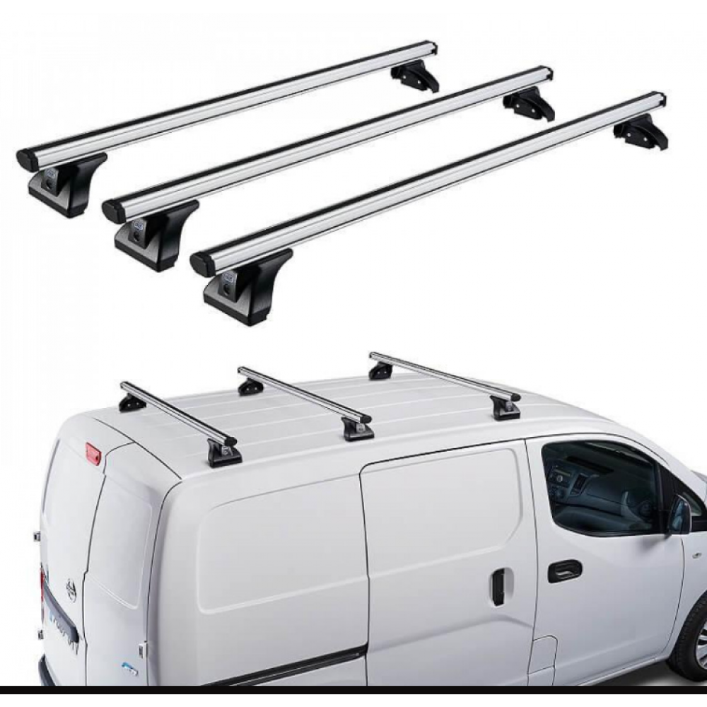 CAR ROOF RACK CRUZ *CARGO XPRO ALU* FORD TRANSIT/TOURNEO CONNECT FIX POINTS (2013-2022)