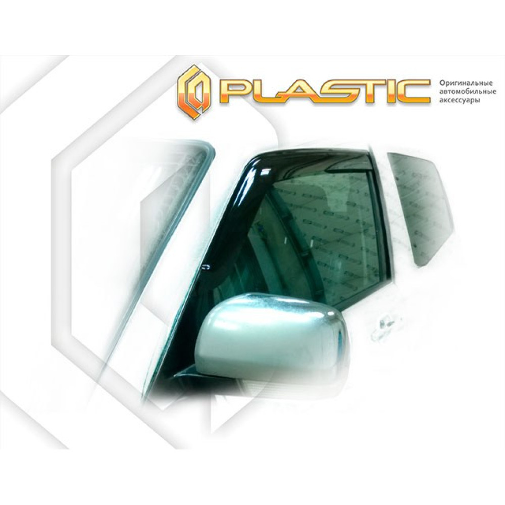 Window deflectors MITSUBISHI PAJERO (3d.)(2006-...) CA-PLASTIC