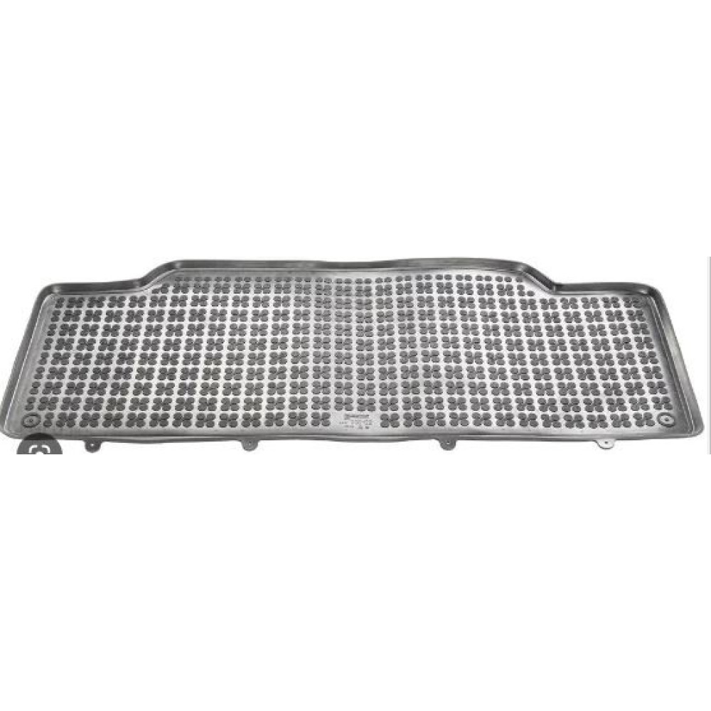 CAR RUBBER FLOOR MATS BLACK VW CRAFTER II (2 rows)(2017-...) 200122