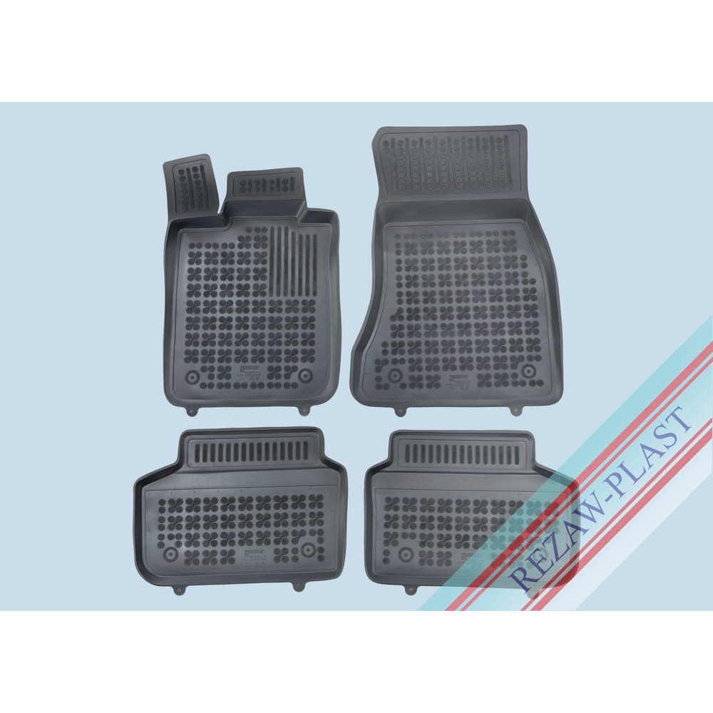 Car rubber floor mats black BMW 7 G11 (2015-...) 200740