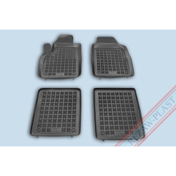 Car rubber floor mats black FIAT PANDA (2003-2011) 201502