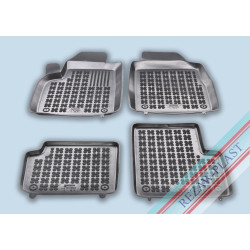 CAR RUBBER FLOOR MATS BLACK FIAT 500 Hybrid  (2020-...) 201522