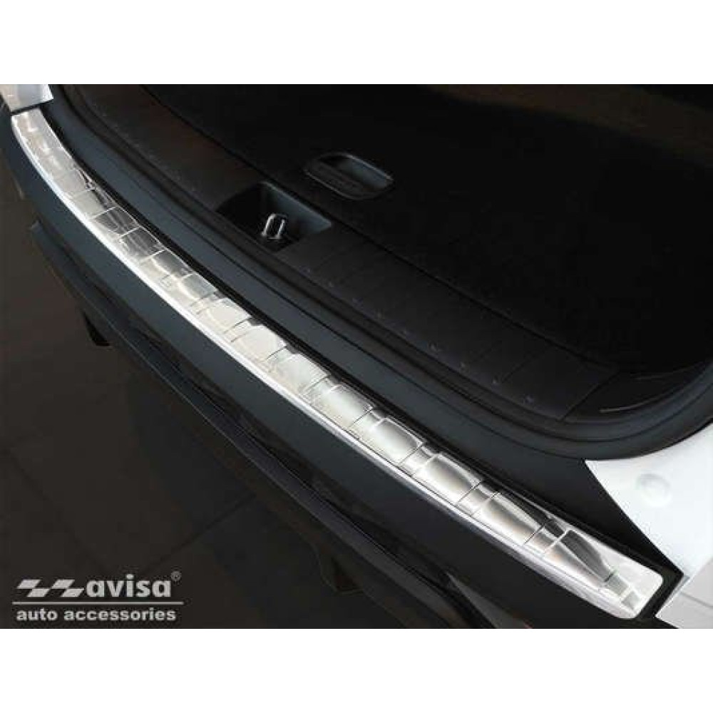 Chrome rear bumper pad Hyundai Tucson (2021-...) 2/35637