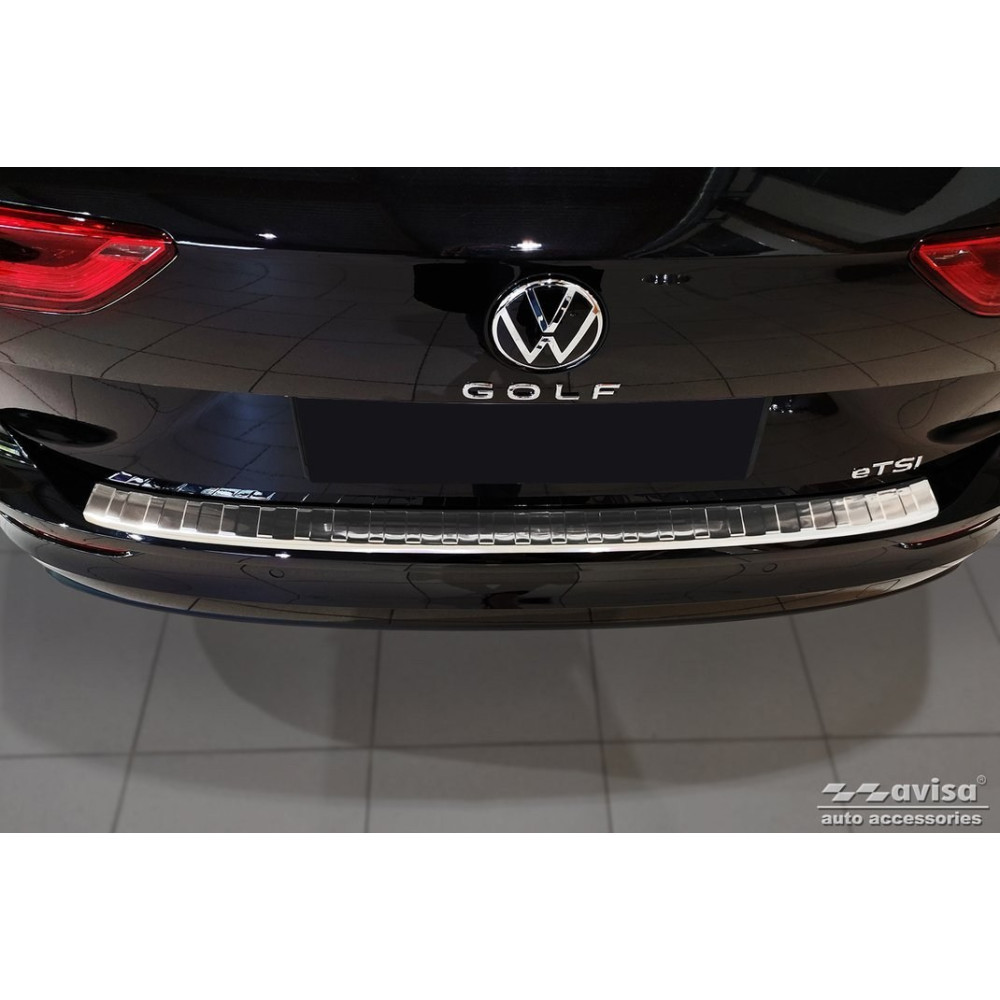 Chrome rear bumper pad VW GOLF 8 Variant (2020-...) 2/35689