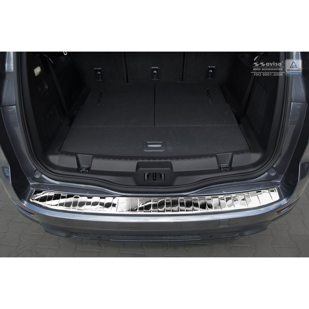 Chrome rear bumper pad FORD S-MAX (2015-...) 2/38013