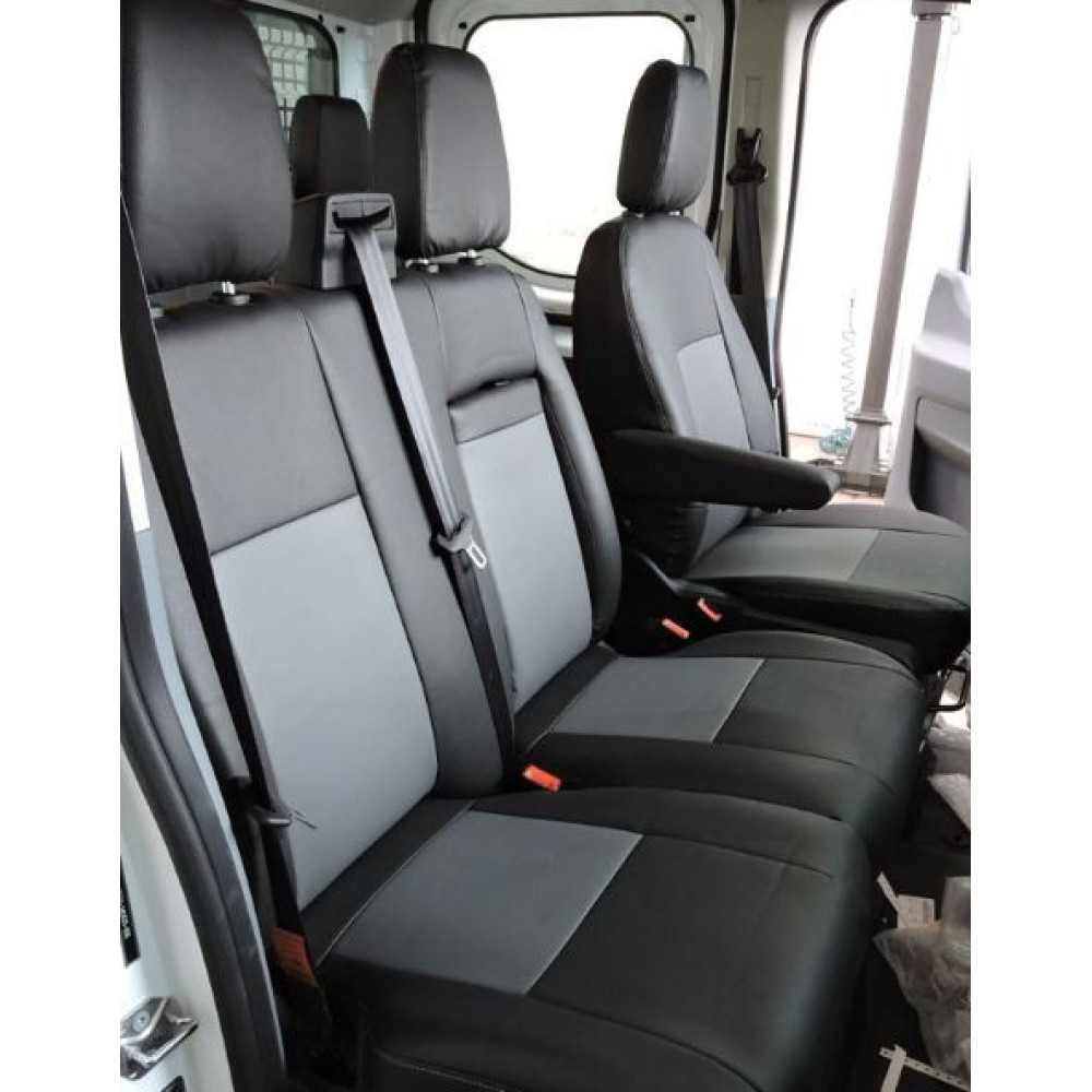 Car seat covers eco leather FORD TRANSIT/TOURNEO CUSTOM (1+2)(2012-...)