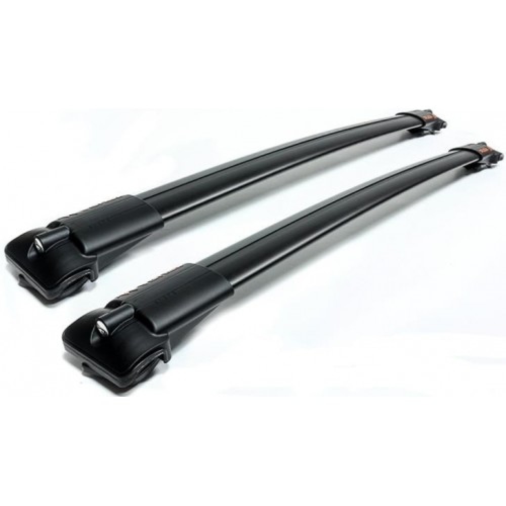 Car roof rack AGURI PRESTIGE BLACK HYUNDAI TUCSON with roof rails (2004-2009)