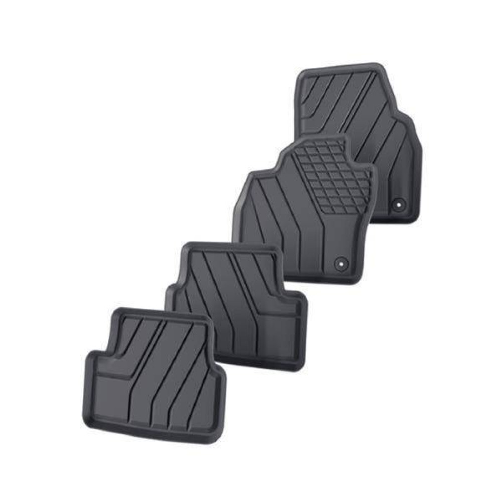 CAR RUBBER MATS VOLKSWAGEN POLO VI (2017-...) AMAL PLAST
