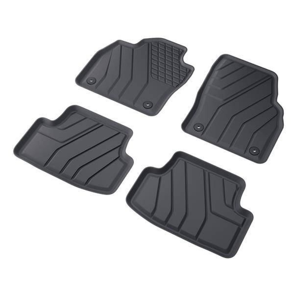 CAR RUBBER MATS VOLKSWAGEN T-CROSS (2018-...) AMAL PLAST