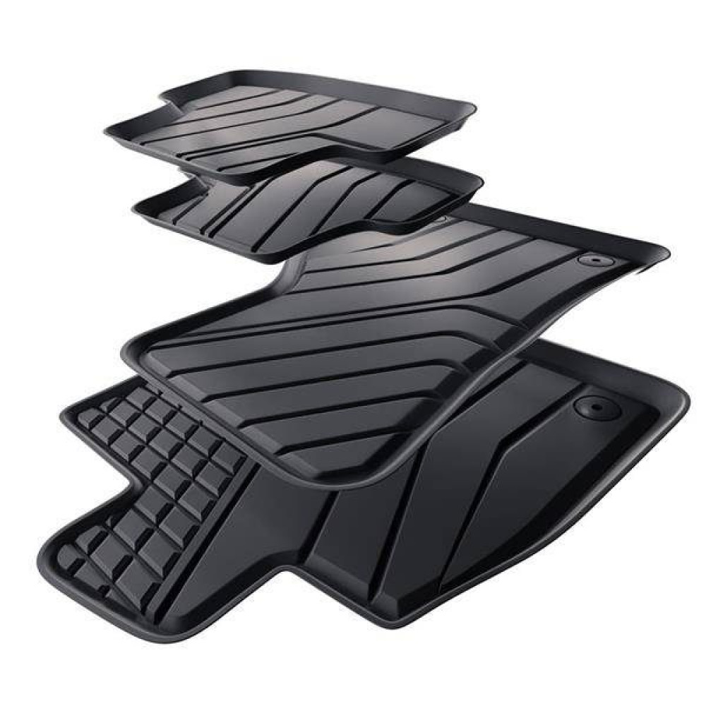 CAR RUBBER MATS VOLKSWAGEN T-ROC (2017-...) AMAL PLAST