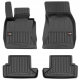 Car rubber floor mats black BMW 6 E64 Cabrio (2003-2011) 3D FROGUM