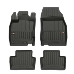 Alfombrillas de goma negras para coche RENAULT KADJAR (2015-...) 3D FROGUM