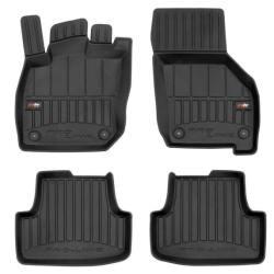 Alfombrillas de goma negras para VW GOLF 8 eTsi (2020-...) 3D FROGUM