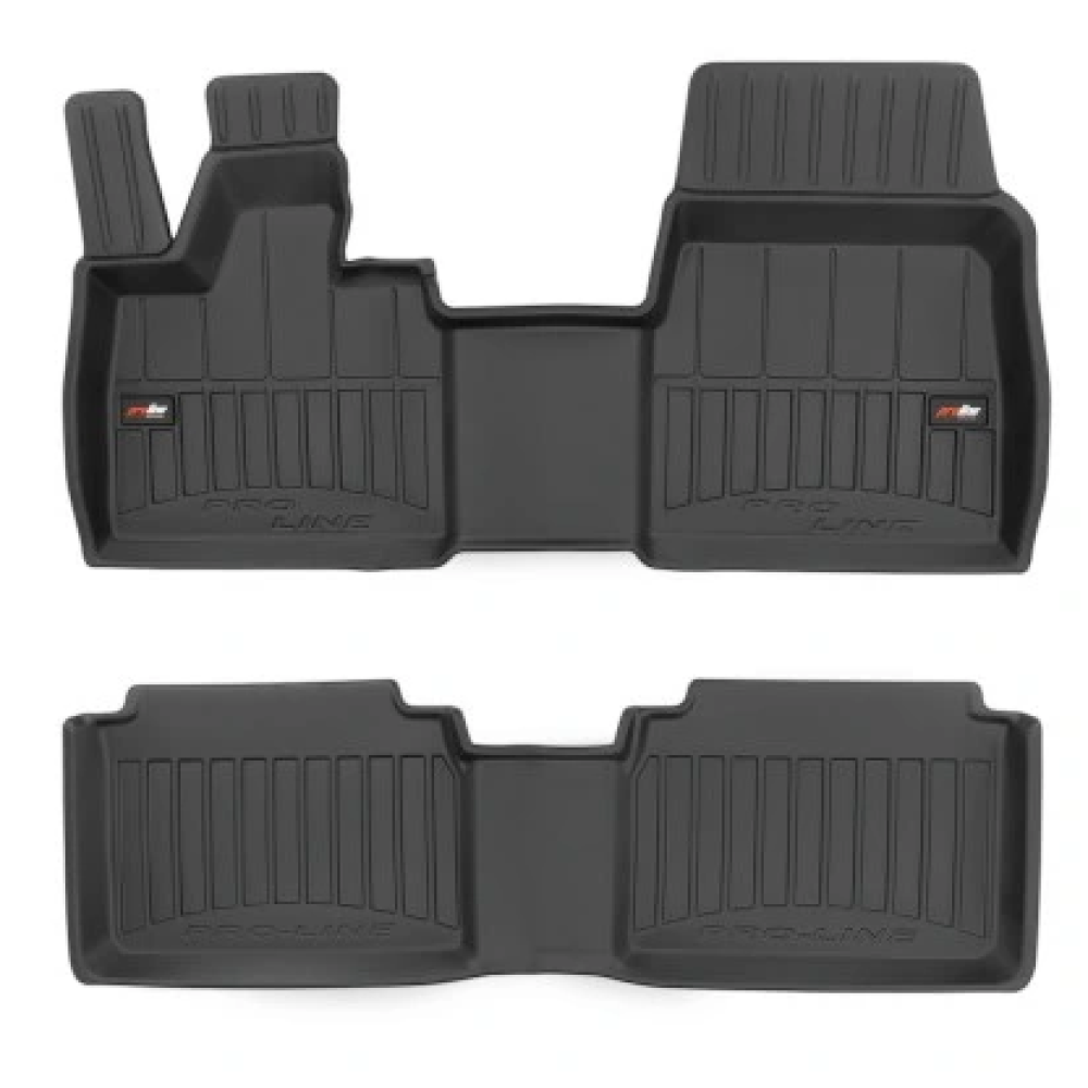 Car rubber floor mats black BMW i3 (2013-...) 3D FROGUM
